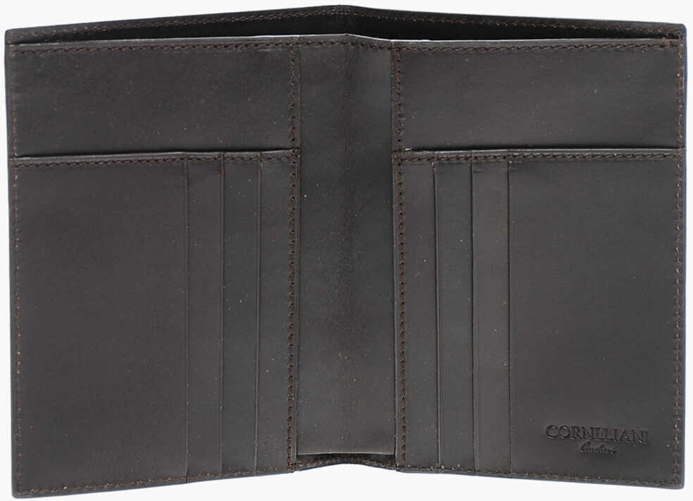 Portofele CORNELIANI Leather Bifold Wallett Black Barbati (BM 18370354) 3