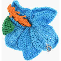 Cercei Flower Shaped Crochet Single Earring Femei