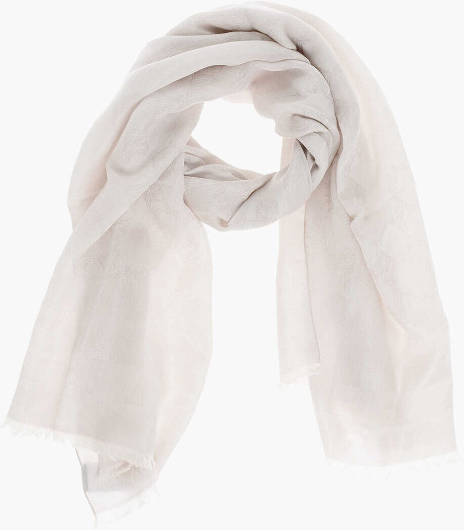 Esarfe Max Mara Jacquard Wool Blend Mestre Scarf Pink Femei (BM 18370399) 2