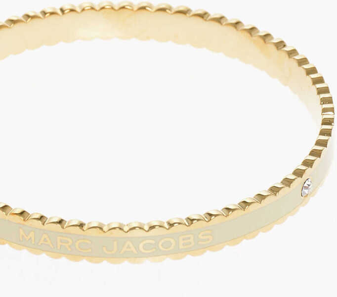 Bratari Marc Jacobs Enamelled Brass The Medallion Rigid Bracelet Gold Femei (BM 18370432) 2
