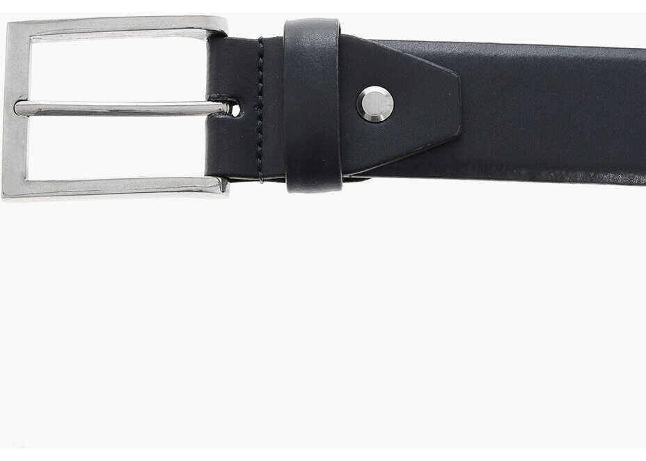Curele CORNELIANI Leather Belt 30Mm Blue Barbati (BM 18370444) 2