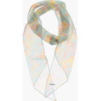 Esarfe Floral Patterned Chiffon Foulard Femei