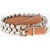 Ermanno Scervino Leather Belt With Jewel Detail 30Mm Brown