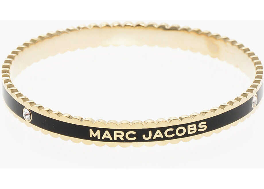 Bratari Marc Jacobs Enamelled Brass The Medallion Rigid Bracelet Gold Femei (BM 18370546) 2