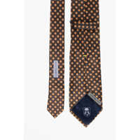 Cravate pentru Barbati pagina 4 - Cravate CORNELIANI Geometric Patterned Silk Tie Multicolor Barbati (BM 18370552) - B-mall.ro
