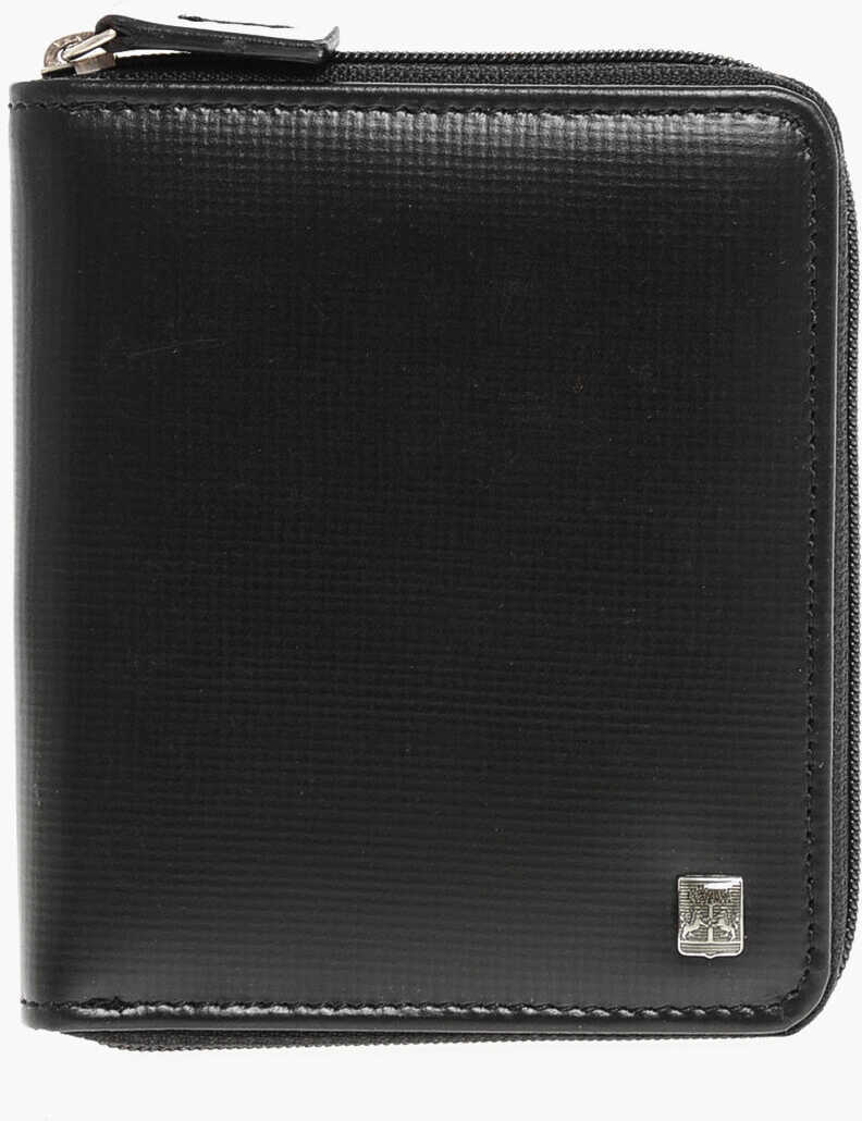 Portofele CORNELIANI Leather Bifold Wallett With Zipped Closure Black Barbati (BM 18370597) 1