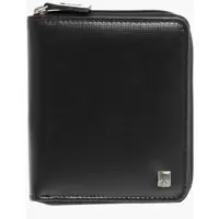 Portofele Leather Bifold Wallett With Zipped Closure Barbati