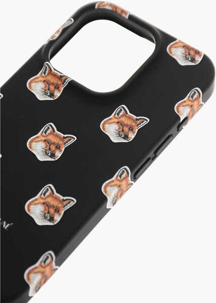 Huse mobil & tablete MAISON KITSUN Mk X Native Union Iphone 13 Mini Patterned Case Black Barbati (BM 18370612) 2