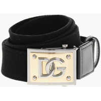 Curele Fabric Belt With Logoed Buckle 35Mm Barbati