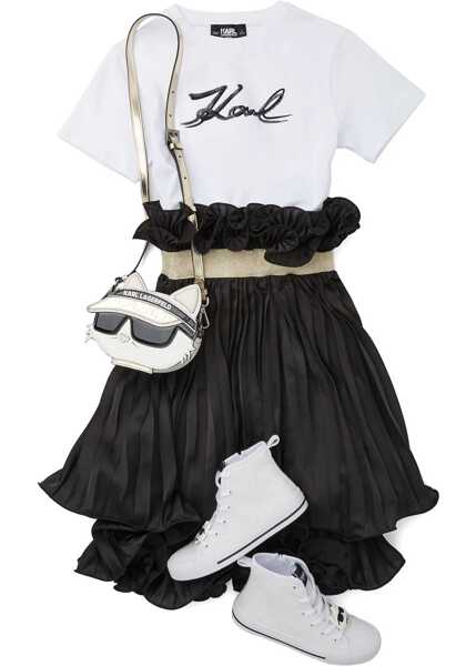 Fuste casual Karl Lagerfeld Skirt BLACK Fete (BM 18370708) 4