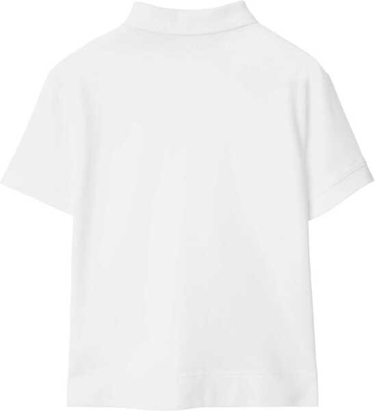 Tricouri Polo Burberry Polo WHITE Baieti (BM 18370759) 2