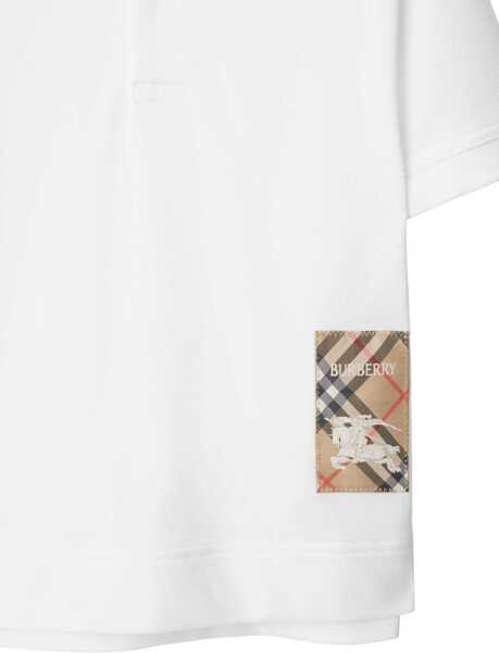 Tricouri Polo Burberry Polo WHITE Baieti (BM 18370759) 3
