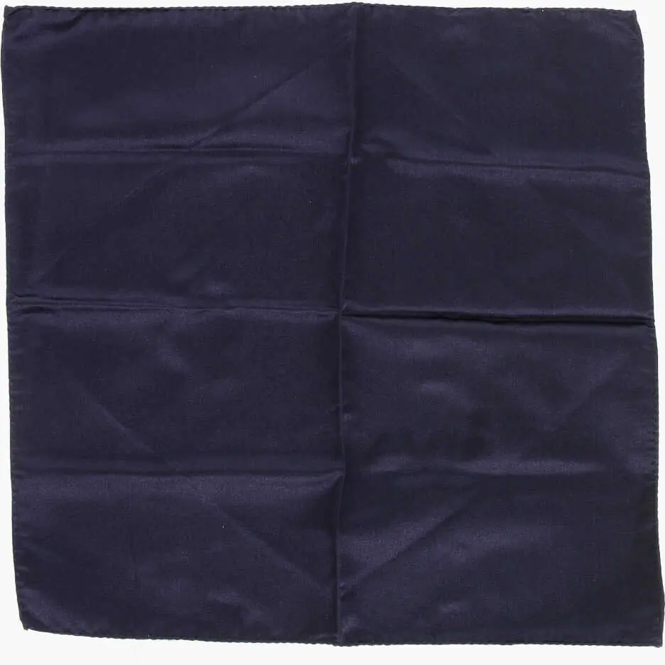 Esarfe CORNELIANI Silk Satin Pocket Square Blue Barbati (BM 18370810) 1