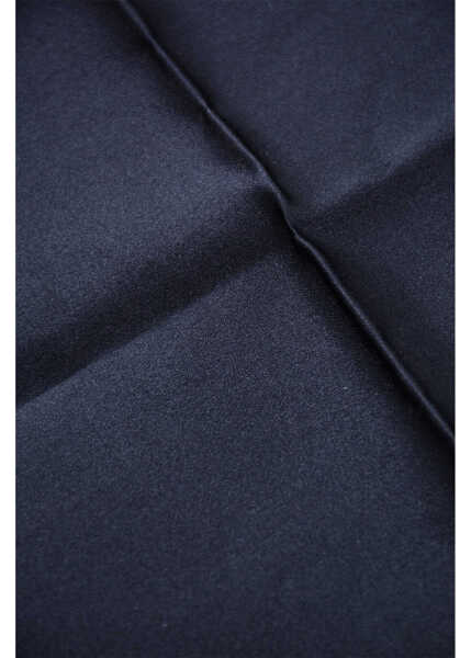 Esarfe CORNELIANI Silk Satin Pocket Square Blue Barbati (BM 18370837) 2