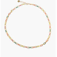 Coliere Brass Cd Necklace With Enamelled Detail Femei