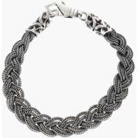 Bratari Braided Silver Bracelet Barbati