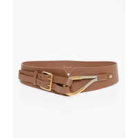 Curele Leather Corset Belt With Rope Detail 70Mm Femei