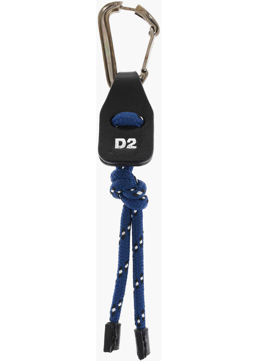 Cercei DSQUARED2 Single Earring With Rope Pendant Blue Femei (BM 18370903) 1