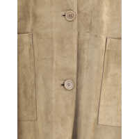 Imbracaminte Salvatore Santoro Dama - Paltoane Salvatore Santoro Suede Coat TERRA Femei (BM 18370996) - B-mall.ro