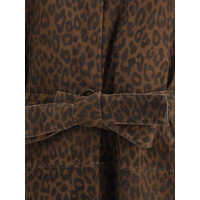 Imbracaminte Salvatore Santoro Dama - Paltoane Salvatore Santoro Leopard Coat TOBACCO Femei (BM 18371002) - B-mall.ro