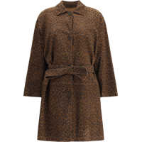 Paltoane Leopard Coat Femei