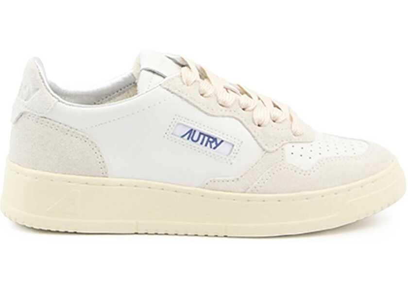 Sneakers AUTRY Medalist Low Sneakers WHITE Femei (BM 18371014) 1