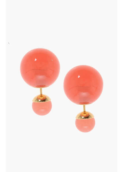 Cercei Dior Double Face Tribales Plexiglass Earrings Pink Femei (BM 18371056) 3