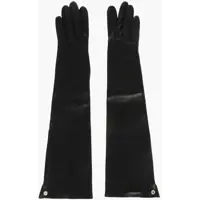 Manusi Leather Mid Gloves Femei