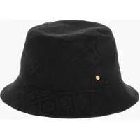 Caciuli Monogram Fabric Bucket Hat Femei