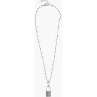 Coliere Metal Lock Yourself Necklace With Lock-Shaped Pendant Barbati