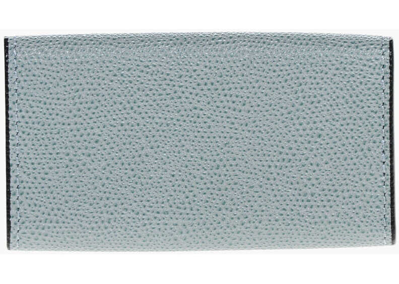 Brelocuri VALEXTRA Saffiano Leather Key Case Light Blue Barbati (BM 18371128) 2