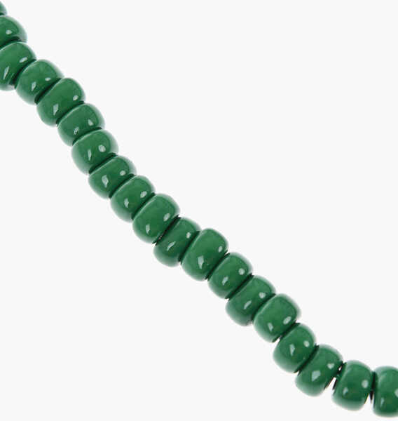 Coliere DSQUARED2 Solid Color Beaded Necklace Green Barbati (BM 18371212) 2