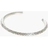 Bratari Embossed Brass Cd Diam Rigid Bracelet Barbati