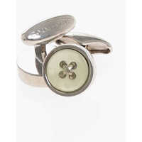 Butoni pentru Barbati - Butoni CORNELIANI Brass Button Cufflinks With Mother Of Pearl Detail Beige Barbati (BM 18371230) - B-mall.ro