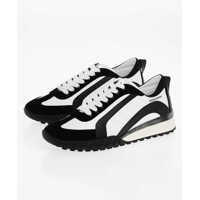 Sneakers Legend Leather Sneakers With Suede Details Barbati