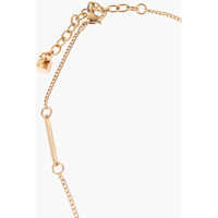 Coliere Dama - Coliere DSQUARED2 Metal Gaming Necklace Embellished With Rhinestones Gold Femei (BM 18371257) - B-mall.ro