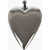 DSQUARED2 Metal Single Earring With Maxi Heart-Shaped Pendant Silver