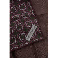 Esarfe pentru Barbati pagina 9 - Esarfe CORNELIANI Geometric Patterned Silk Pocket Square Multicolor Barbati (BM 18371326) - B-mall.ro
