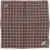 CORNELIANI Geometric Patterned Silk Pocket Square Brown