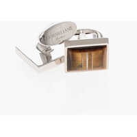 Butoni pentru Barbati - Butoni CORNELIANI Squared Brass Cufflinks With Mother Of Pearl Detail Brown Barbati (BM 18371413) - B-mall.ro