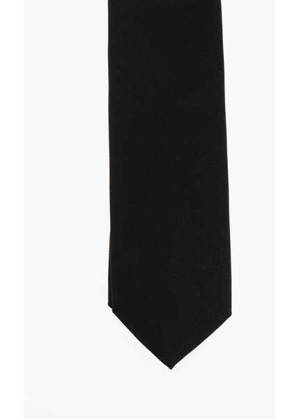 Cravate Dior Silk Noir Tie Black Barbati (BM 18371419) 2