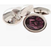 Butoni pentru Barbati - Butoni CORNELIANI Brass Cufflinks With Swarovskis Pink Barbati (BM 18371440) - B-mall.ro