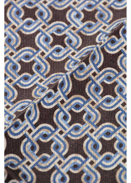 Esarfe CORNELIANI Geometric Patterned Silk Pocket Square Multicolor Barbati (BM 18371935) 2