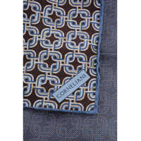 Esarfe pentru Barbati pagina 9 - Esarfe CORNELIANI Geometric Patterned Silk Pocket Square Multicolor Barbati (BM 18371935) - B-mall.ro