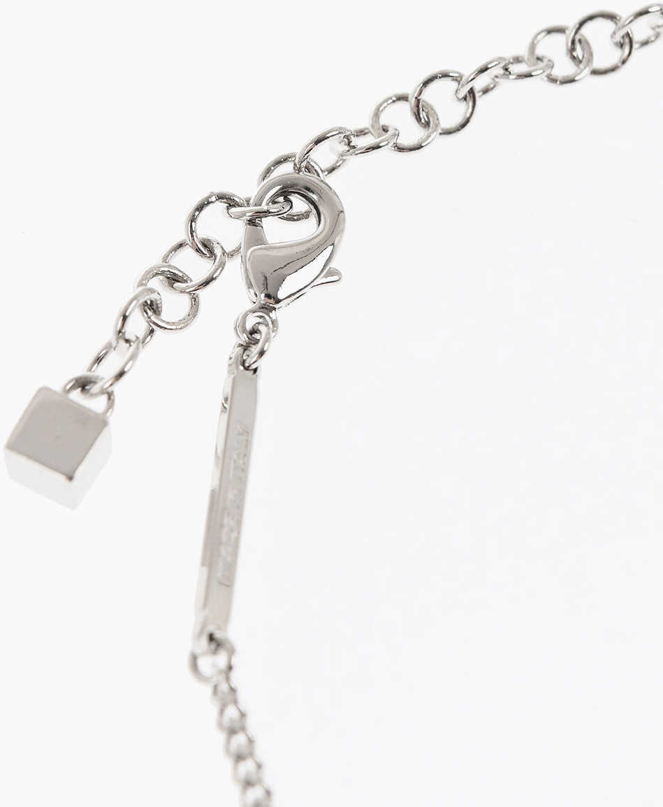 Coliere DSQUARED2 Brass Necklace With Ring Charms Embellished With Zirconias Gold Barbati (BM 18371938) 3