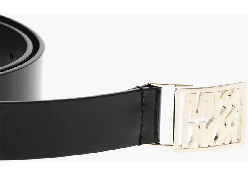 Curele Dior Patent Leather Miss Dior Belt 25Mm Black Femei (BM 18371944) 2