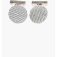 Butoni Silk Covered Brass Cufflinks Barbati