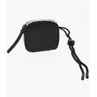 Genti de mana Solid Color Earphones Neck Pouch With Contrasting Logo Barbati
