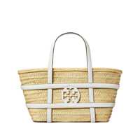 Genti de mana Tory Burch Ella Straw Basket Bag Femei