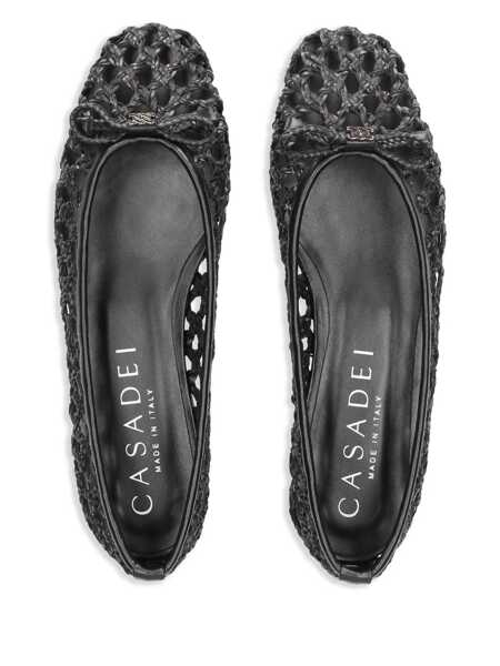 Balerini Casadei Casadei Versilia Ballet Flats Black Femei (BM 18372582) 4